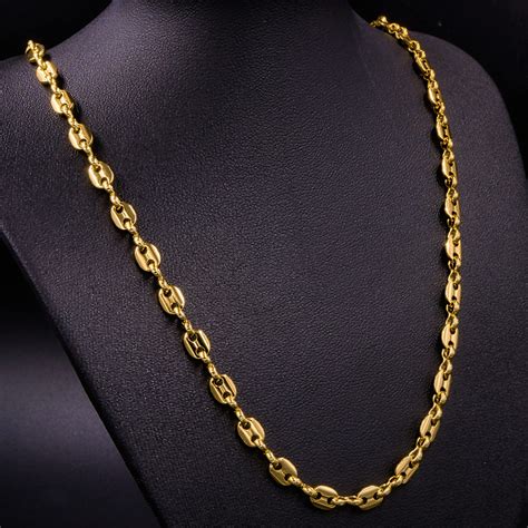 cadenas de oro tejido gucci|Collares de diseño en oro .